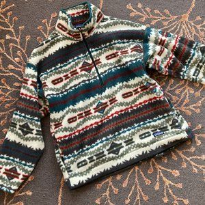 90's PATAGONIA Synchilla Snap T Fleece